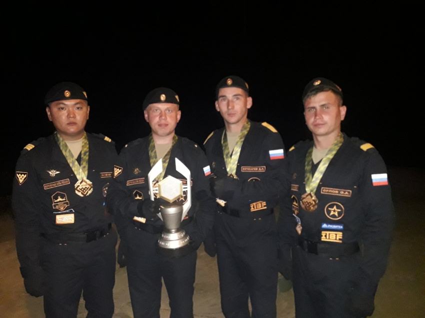 Сандан Санжиев – победитель танкового биатлона 